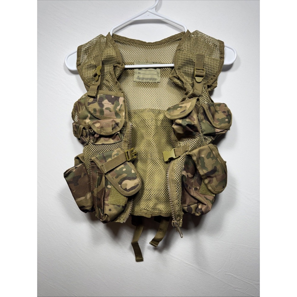 Highlander Boys Tactical Camo Vest
